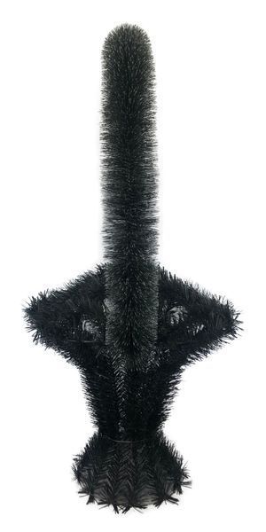 Кошик Безбукетний широкий (К), 2 опуклі перемички (йорж 10),100х65х45  000222 фото